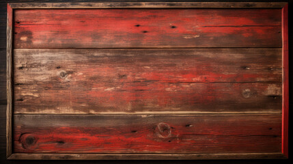 old wooden frame  background, old wood background, The red wood texture with natural patterns - obrazy, fototapety, plakaty
