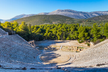 Ancient Theatre of Epidaurus is theatre in Greek city of Epidaurus, located on southeast end of...