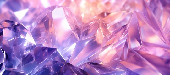Naklejka premium Abstract crystal background