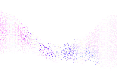 粒子のウェーブ背景