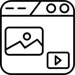 Obraz premium Content Icon