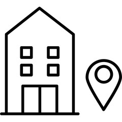 Hotel location Icon
