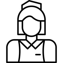 Flight Attendant Icon
