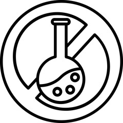 Chemical Free Icon