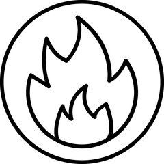 Flammable Icon