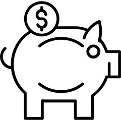 Piggy Bank Icon