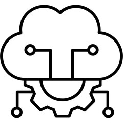 Cloud Server Settings Icon