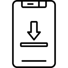 Fototapeta premium Download Icon