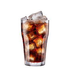 cola in glass png