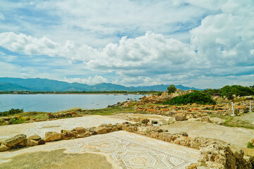 Area archeologica di Nora. Provincia di Cagliari,Sardegna, Italy © anghifoto