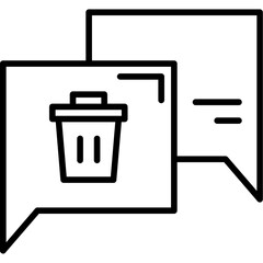 Delete Message Icon