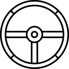 Obraz premium Steering Icon