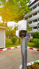 Surveillance camera installed at habitual residence