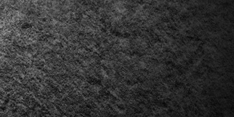 Dark black grunge textured concrete old blackboard and chalkboard rough background. Panorama dark grey black slate background or texture. Vector black concrete texture. Stone wall background.