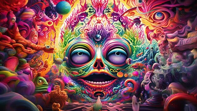 Prepare to have your mind twisted and turned inside out as you explore an abstract and mindboggling realm of psychedelia.