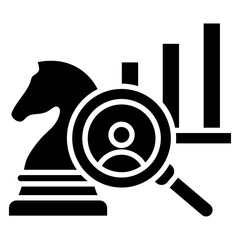 Competitive Analysis Icon Element For Design