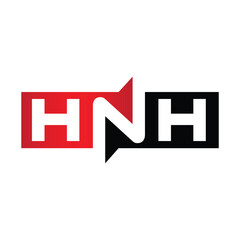 HNH Monogram Initial Letters Logo