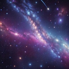 Beauty of deep space. Billions of galaxies in the universe Cosmic art background. Stars of a planet and galaxy in a free space