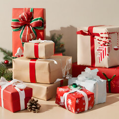 christmas gifts - AI Generated