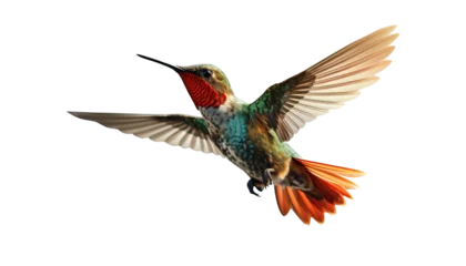Fotobehang hummingbird isolated © Isidro
