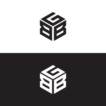 BBG logo. B B G design. White BBG letter. BBG, B B G letter logo design. Initial letter BBG linked circle uppercase monogram logo. B B G letter logo vector design.	
