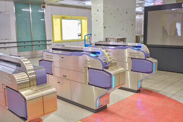 仙台市営地下鉄東西線改札機