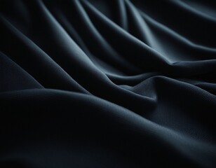 Fototapeta premium Professional designer background with expensive dark silk and fabric. Background for product presentations