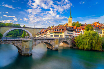 Bern, Switzerland on the Aare River