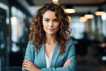 portrait, business, businesswoman, office, opportunity, co-worker, working space, leadership, smile, elegance. portrait image is senior businesswoman at working space. behind have office asset.