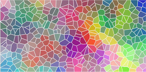 colorful crystallize abstract background in light sweet vector illustration.colorful stoke colors stone tile pattern. Cement kitchen decor. abstract mosaic polygonal background .