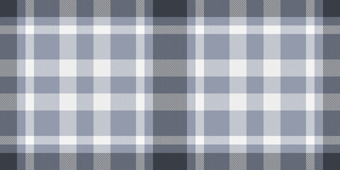 Free tartan background check, flannel pattern texture vector. Costume fabric plaid seamless textile in pastel and white colors.