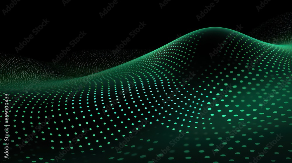 Poster abstract background with dots