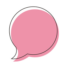 Speech Bubble Colorful