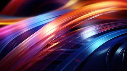 futuristic, background, technology, abstract, network, line, light, connection, communication, future. hi-end image background abstract wave red, blue light for technology banner generate via AI.