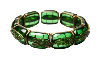 Stylish Safeguard Eucalyptus-Infused Bug Repellent Bracelet for All-Day Protection on White or PNG Transparent Background