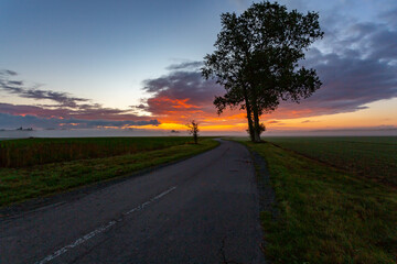 Sunrise Lolland Denmark