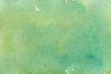 Abstract green watercolor texture background.