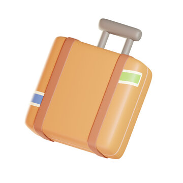 Travel Switcase 3D Illustration