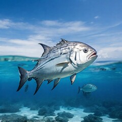 fish in the sea generated Ai