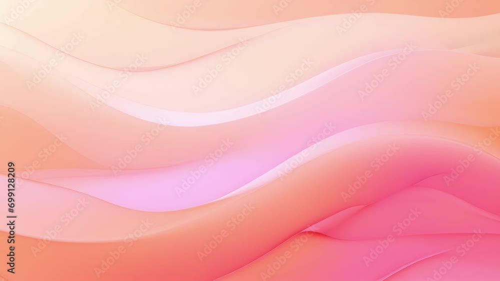 Poster minimalistic view of an abstract peach backdrop, adorned with layers of peach fuzz that add depth an