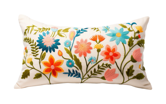 Pillow Art On Transparent Background
