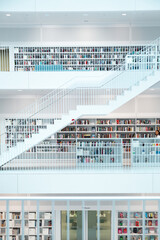 Stuttgart public Library - interiors