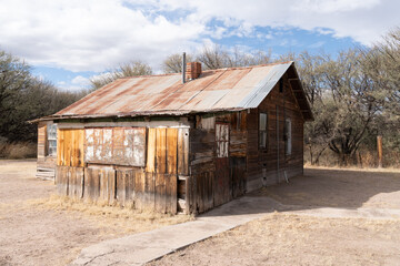 Fairbank Arizona ghost town - abandoned building