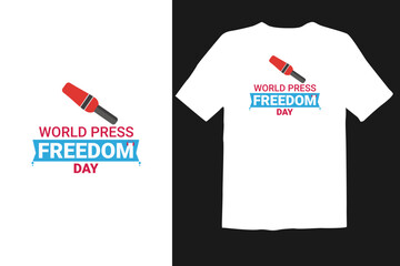  World Press Freedom Day t-shirt design