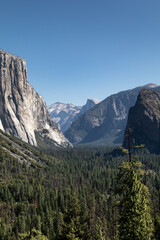 Tunnel View, Yosemite National Park, California.