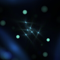 Beautiful Celestial Space Background Wallpaper