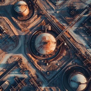 oil drilling saudi arabia desert 