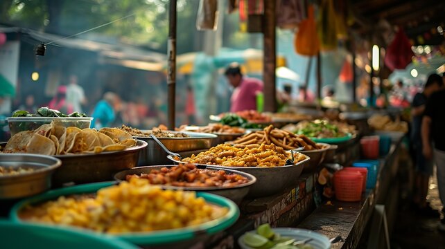 Culinary Delights: Mexican Cuisine at Cinco de Mayo Street Market
