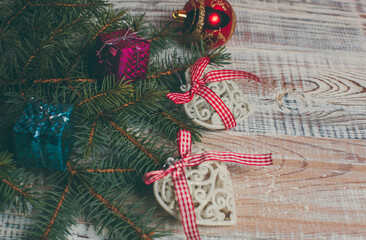 New Year's toys and decorations, Christmas tree decorations