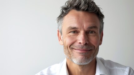 Obraz premium Portrait of a handsome CEO smiling